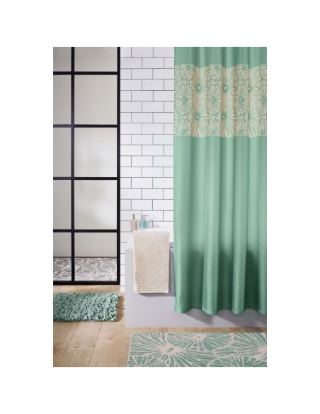 Tapis de Bain - Lotus Vert Maldives - 2 tailles