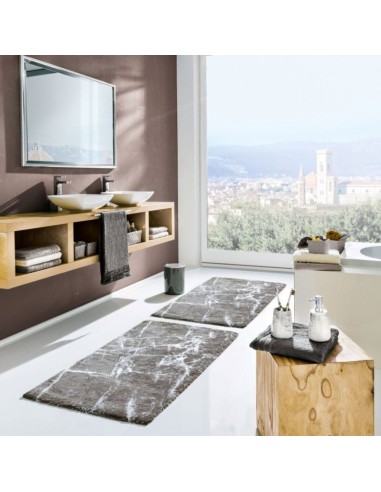 Tapis de Bain - Como Platine - 3 tailles