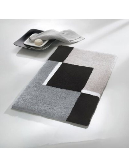 Tapis de Bain - Dakota Gris - 3 Tailles