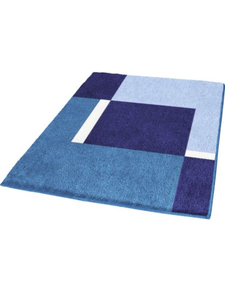 Tapis de Bain - Dakota Bleu Marine - 3 Tailles