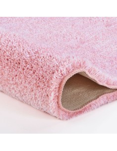 Tapis uni Seattle Rose clair 2