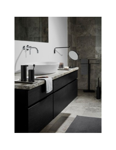 Porte Serviette Mural Orientable - Modo - Noir