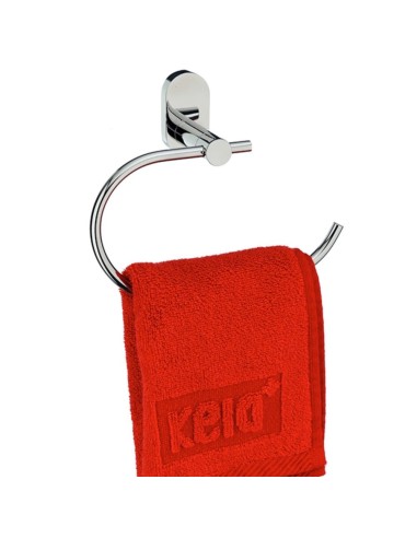 Porte Serviette Mural Rond - Lucido - Inox...