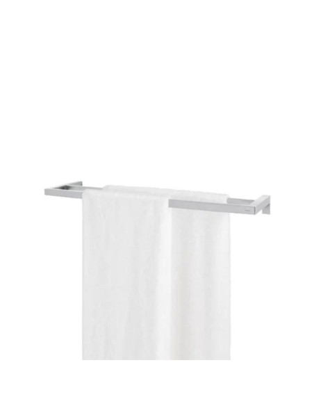 Porte Serviette Mural Double - Menoto - 64cm - Inox Mat