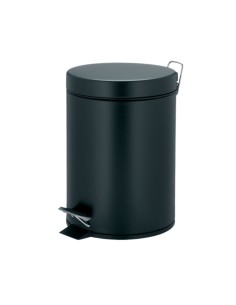 Poubelle Salle de Bain - Aaron 5L - Noire