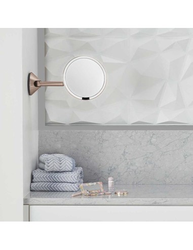Miroir Mural Grossissant X5 - Lumineux -...