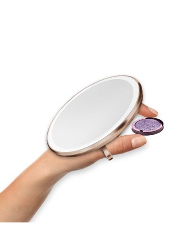 Miroir grossissant X10 - Lumineux - Compact -...