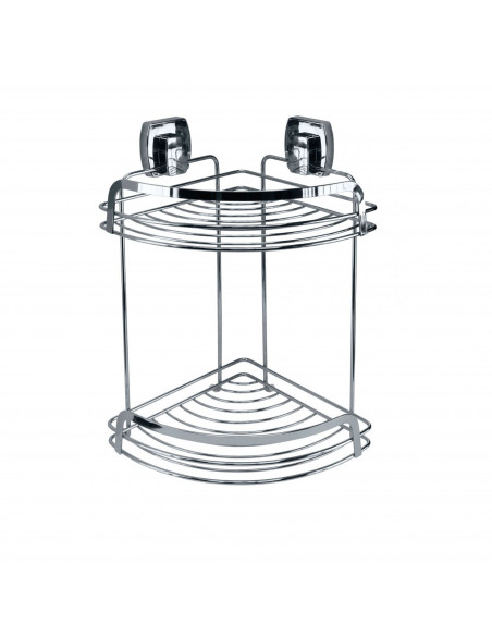 double panier d'angle sans trous ni vis