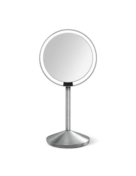 Miroir Maquillage Led Repliable - Inox Brossé ST3004