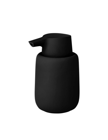 Distributeur de savon manuel SONO - 250ml- Noir - Blomus