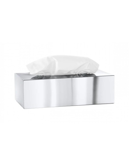 Boîte à Mouchoirs Design - Nexio -  Inox Poli Brillant