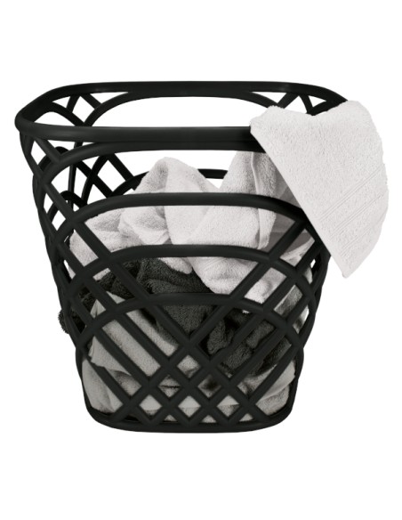 Panier à Linge Design et tabouret - Scandic - Noir