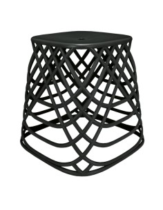 Panier à Linge Design et tabouret - Scandic - Noir 2