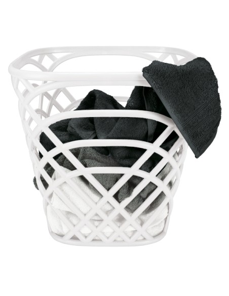 Panier à Linge Design et Tabouret - Scandic - Blanc