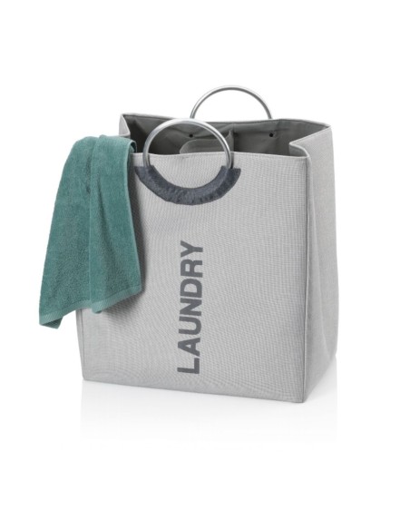 Panier à Linge Double - Palma - Gris