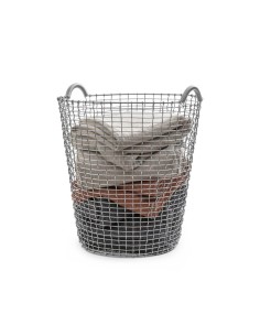 Panier à Linge - Classic 80 - Sac Blanc - Acier Galvanisé... 2