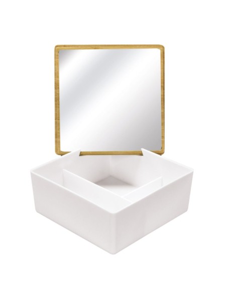 Boîte à Bijoux avec Miroir - Timber Box