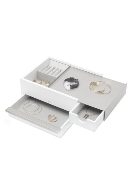 Stowit Blanc et gris pour bijoux