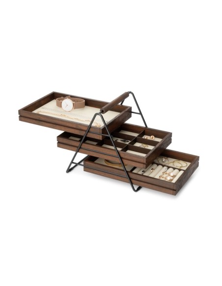 Rangement luxe bijoux et maquillage