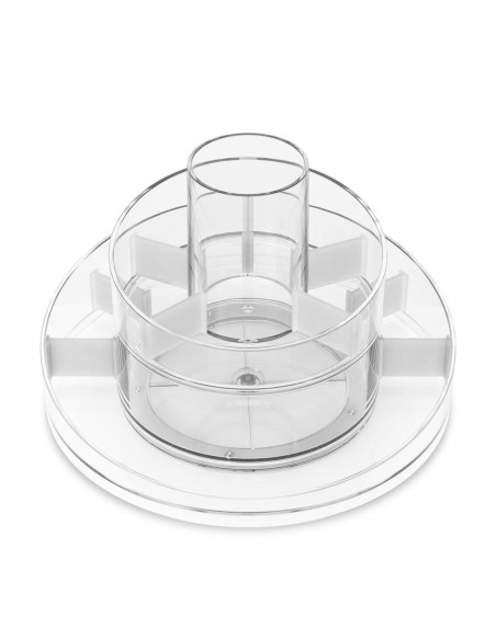 Rangement Maquilage et produits de beauté Pivotant - Cascada - Transparent