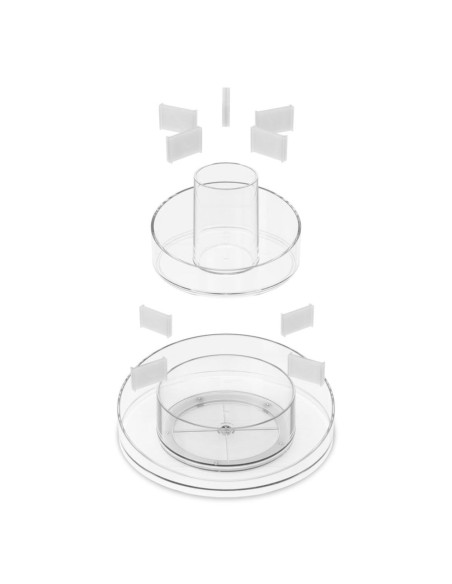 Rangement Maquilage et produits de beauté Pivotant - Cascada - Transparent