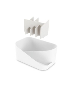 Organiseur pour Cosmétiques - Glam -  Blanc et Gris 2