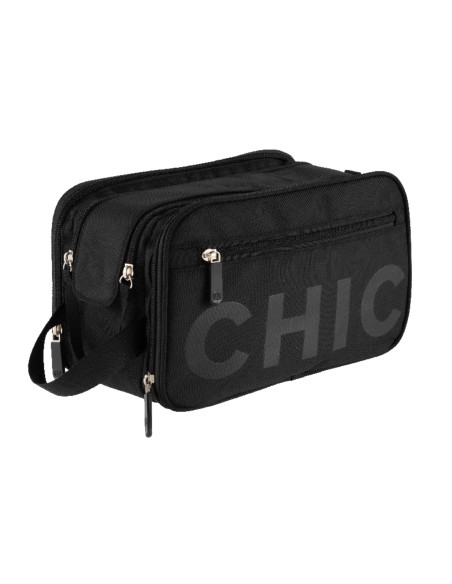 Trousse de toilette homme modèle Jules - "Chic" - Noire