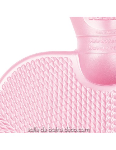 Bouillotte à Eau - Perle - Rose - 2L