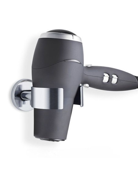 Support Sèche Cheveux - Areo - Inox Brossé Mat