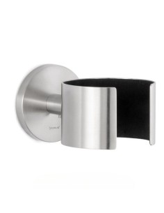 Porte Sèche Cheveux Mural - Nexio Primo - Inox Brossé Mat