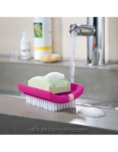 Porte Savon et brosse à ongle combiné - Daily...