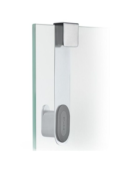 Patère Paroi de douche - Menoto - Inox Brossé - Lot de 3