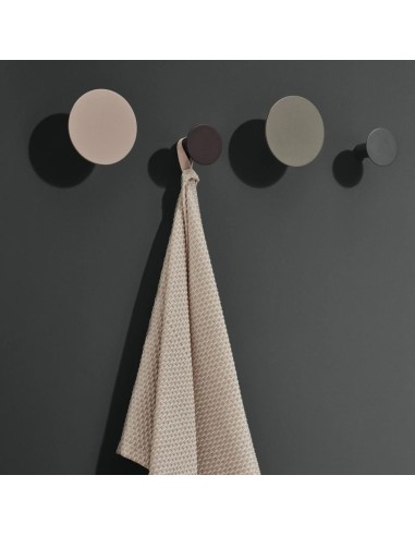 Patère Murale - Ponto - Lot de 4 - Polystone