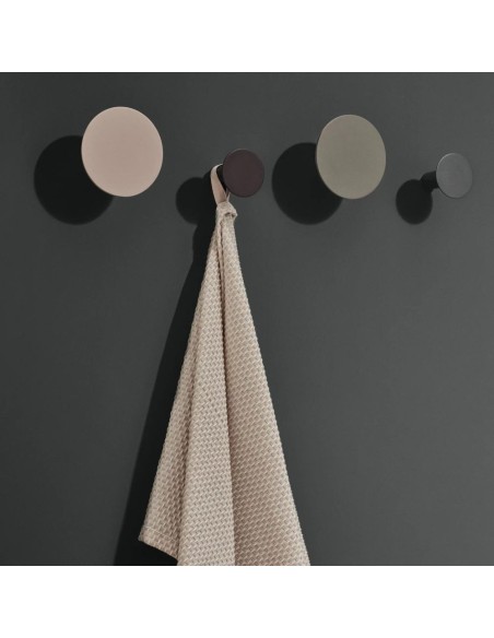 Patère Murale - Ponto - Lot de 4 - Polystone