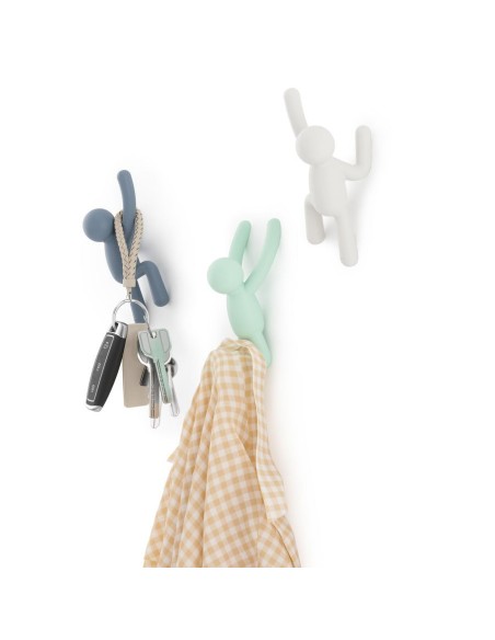 Patère Murale - Buddy Hooks - Pastel - Lot de 3