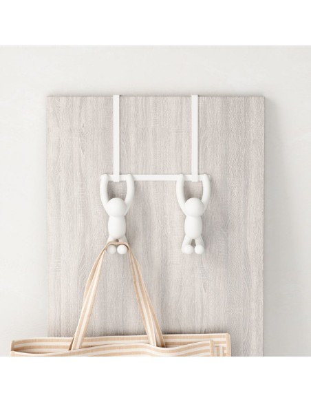 Patère de Porte - Buddy OTD Double Hook - Blanc