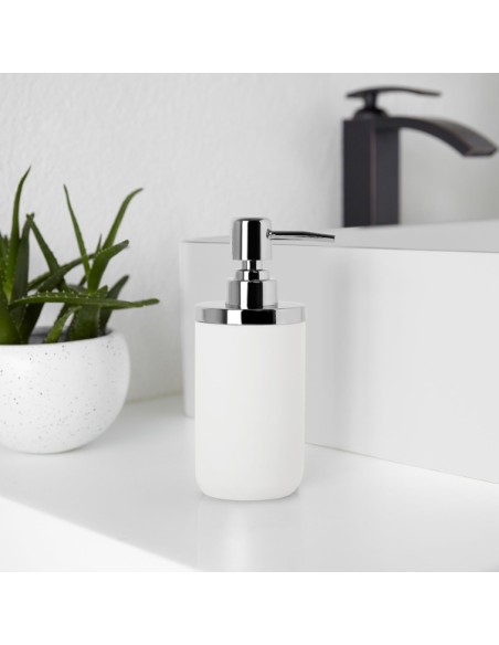 Distributeur de Savon - Junip - 380 ml - Blanc / Chrome