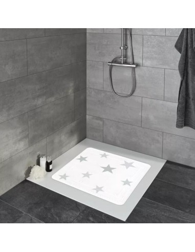 Tapis antidérapant pour douche - Stars - 55x55cm