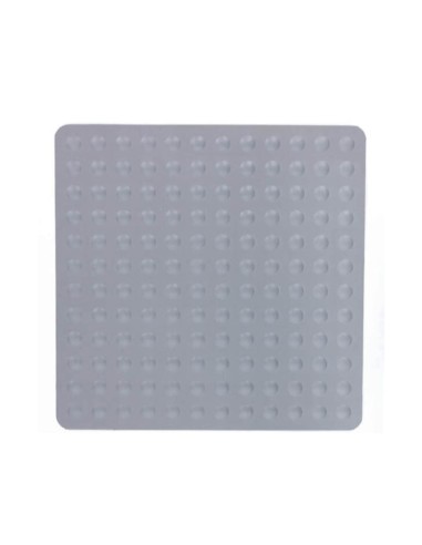 Tapis Anti-dérapant Douche - Sydney - 54x54cm - Gris
