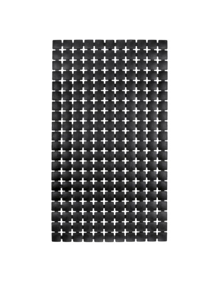 Tapis Antidérapant pour la Baignoire (découpable) Gatty - 39x68cm - Noir