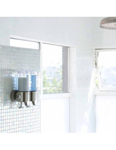 Distributeur de Savon Mural - Double Pompe - 2x...