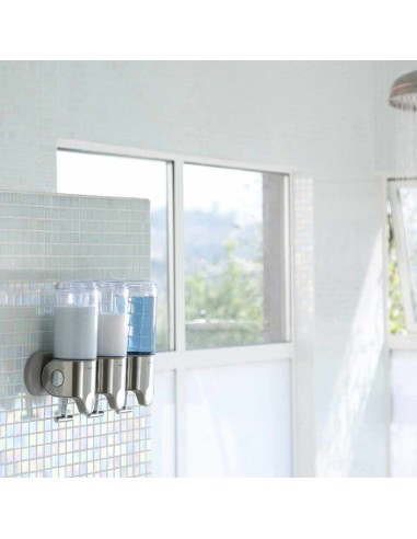 Distributeur de Savon Mural - Triple Pompe - 3x...