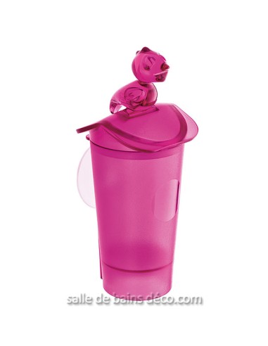 Rangement mural rose