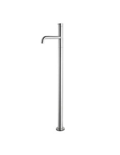 Mitigeur de Baignoire sur pied - Flow - Inox Brillant