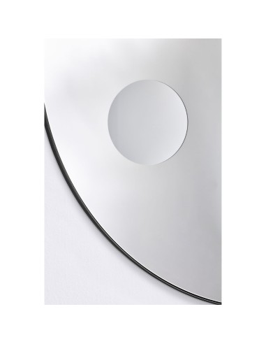 Miroir Rond ⌀85cm - Avec Insert Grossissant x2...