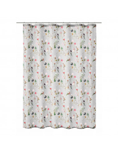Rideau de douche Textile - Flores - 180x200cm - Kleine Wolke