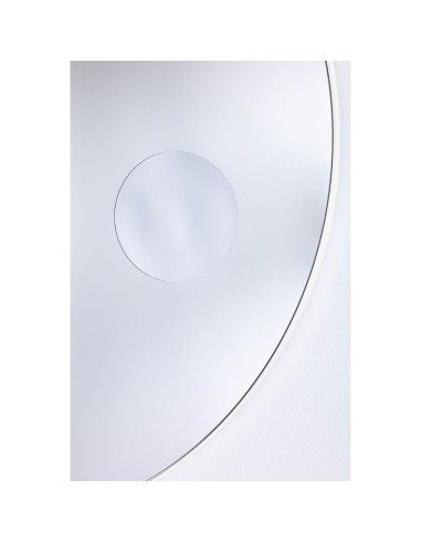 Miroir Rond ⌀85cm - Avec Insert Grossissant x2...