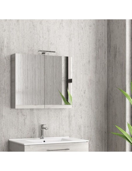 Armoire miroir 2 portes - Bitola 75