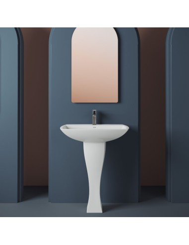 Lavabo Colonne - Jazz - Blanc