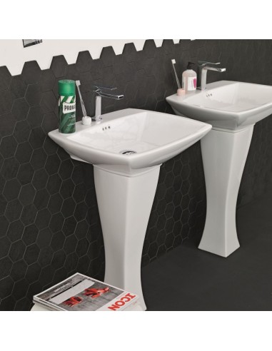 Lavabo Colonne - Jazz - Blanc